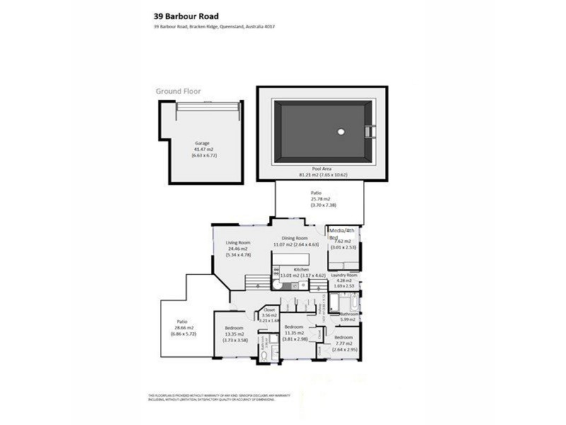 39 Barbour Road, Bracken Ridge QLD 4017 Floorplan
