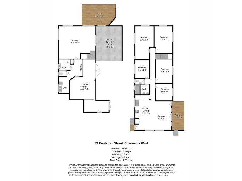 32 Knutsford Street, Chermside West QLD 4032 Floorplan