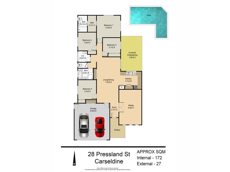 28 Pressland Street, Carseldine QLD 4034 Floorplan