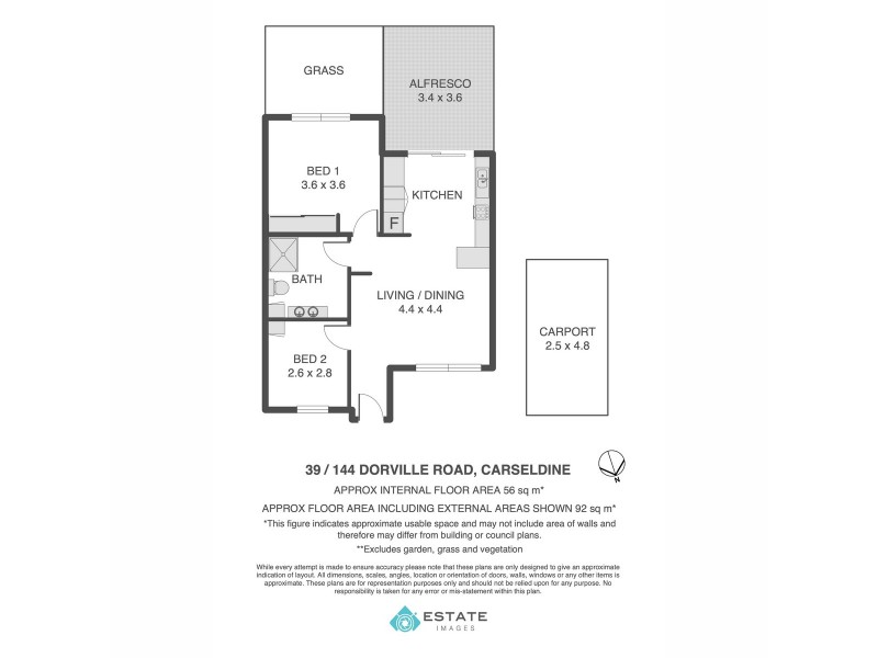 39/144 Dorville Road (Access via Ray Street), Carseldine QLD 4034 Floorplan