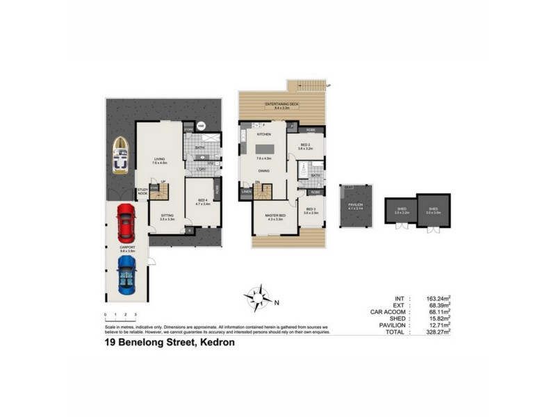 19 Benelong Street, Kedron QLD 4031 Floorplan