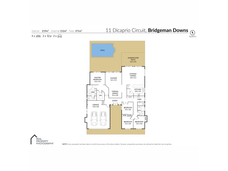 11 Dicaprio Circuit, Bridgeman Downs QLD 4035 Floorplan