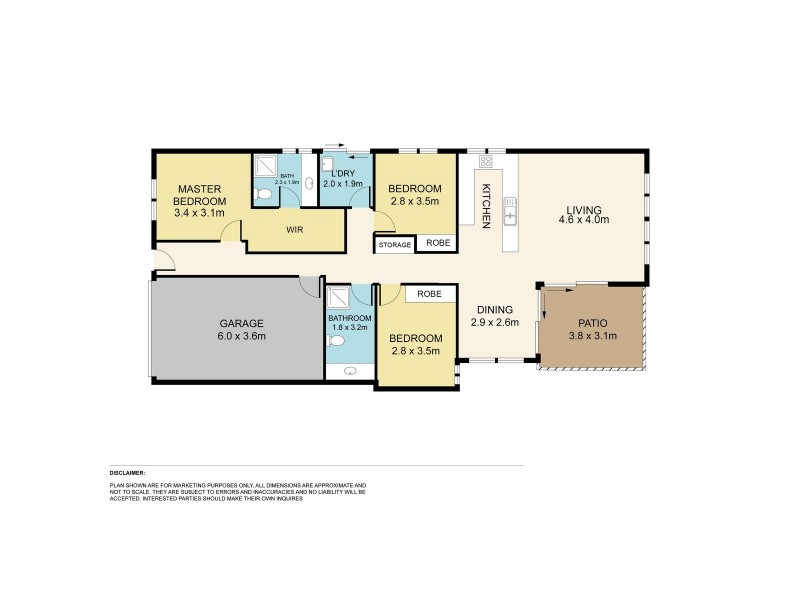 13 Blue Mountains Crescent, Fitzgibbon QLD 4018 Floorplan