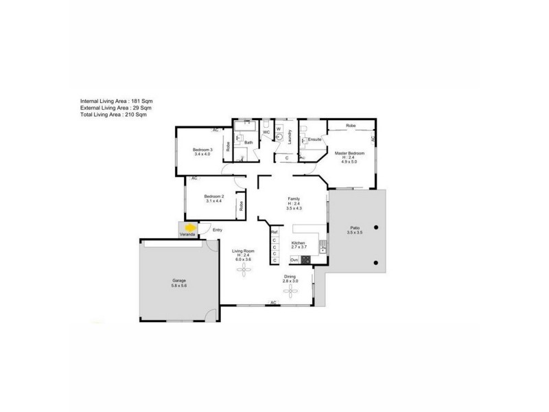 122 College Way, Boondall QLD 4034 Floorplan