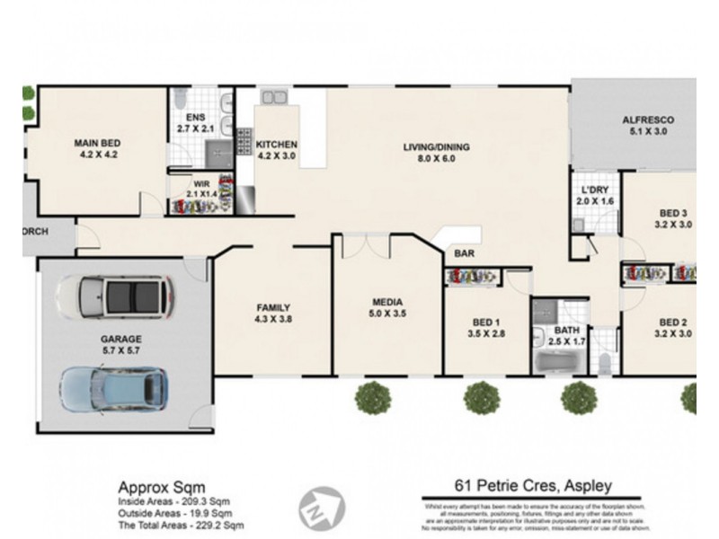 61 Petrie Crescent, Aspley QLD 4034