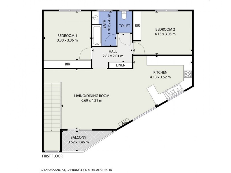 2/12 Bassano Street, Geebung QLD 4034