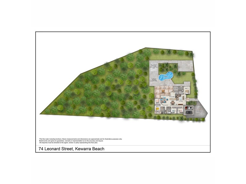 74 Leonard Street, Kewarra Beach QLD 4879 Floorplan