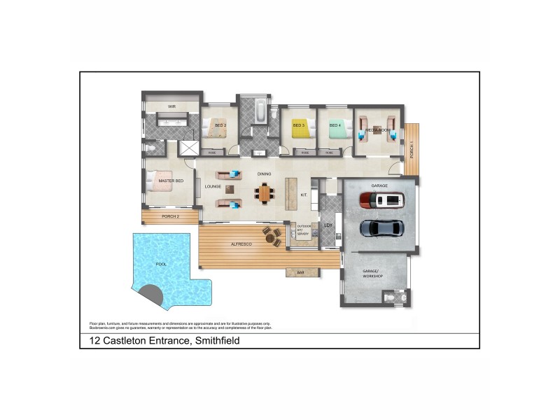 12 Castleton Entrance, Smithfield QLD 4878 Floorplan