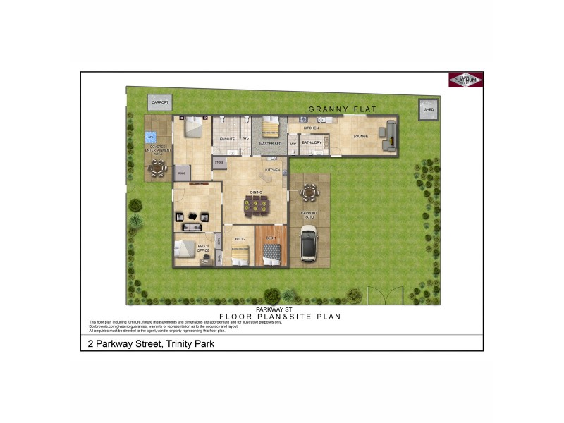 2 Parkway Street, Trinity Park QLD 4879 Floorplan