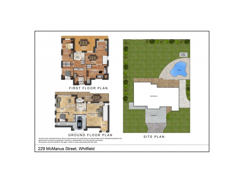 229 McManus Street, Whitfield QLD 4870 Floorplan