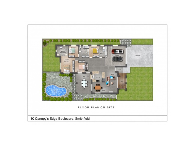 10 Canopy’s Edge Boulevard, Smithfield QLD 4878 Floorplan