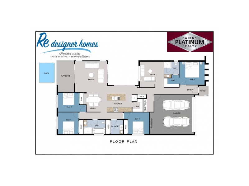 17 Master Circuit, Trinity Beach QLD 4879 Floorplan