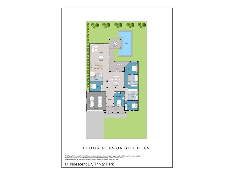 11 Iridescent Drive, Trinity Park QLD 4879 Floorplan