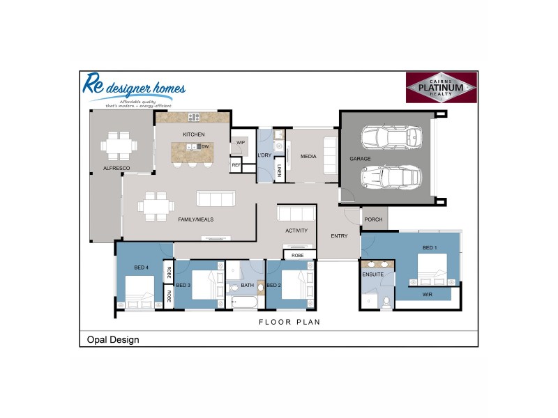 5 Master Circuit, Trinity Beach QLD 4879 Floorplan