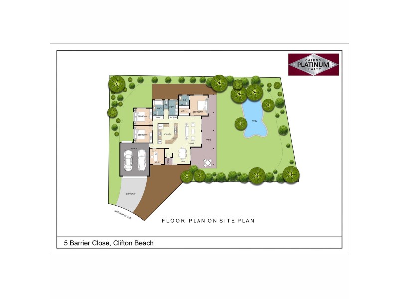5 Barrier Close, Clifton Beach QLD 4879 Floorplan