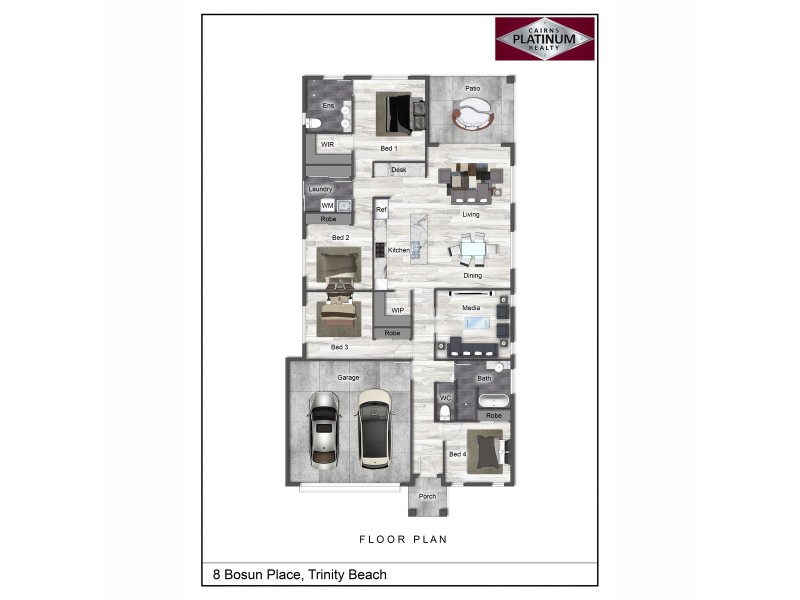 8 Bosun Place, Trinity Beach QLD 4879 Floorplan