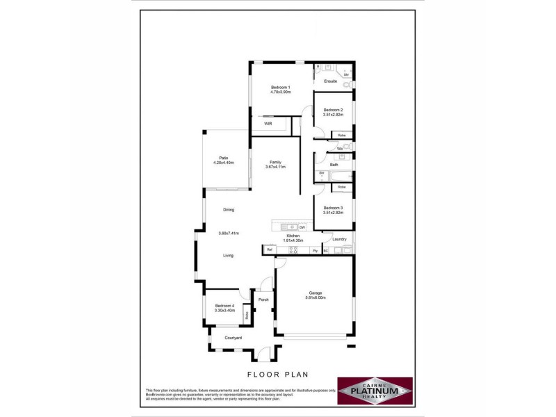 25 The Avenue, Trinity Park QLD 4879 Floorplan