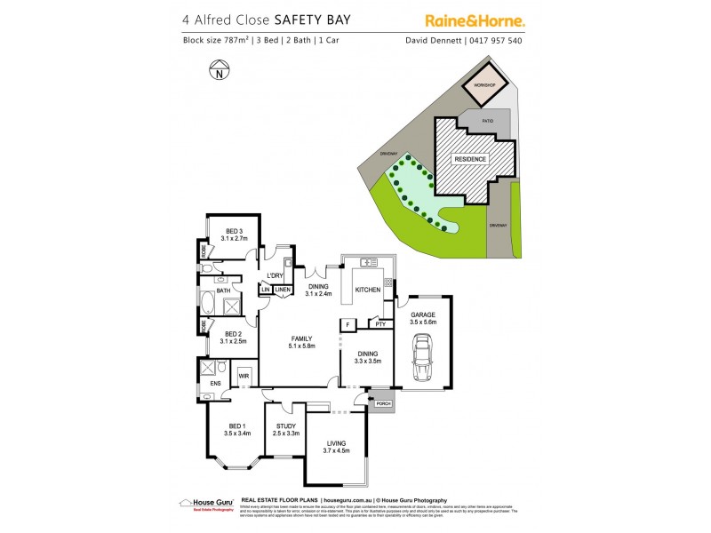4 Alfred Close, Safety Bay WA 6169 Floorplan