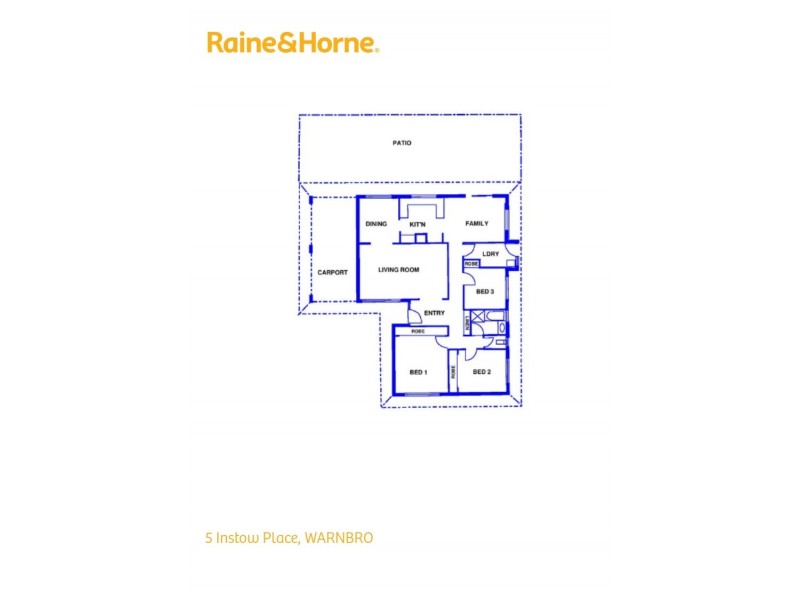 5 Instow Place, Warnbro WA 6169 Floorplan