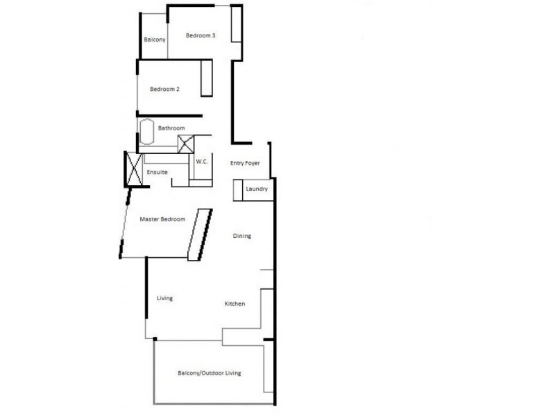 12/158-172 Dickson Way, Point Lookout QLD 4183 Floorplan