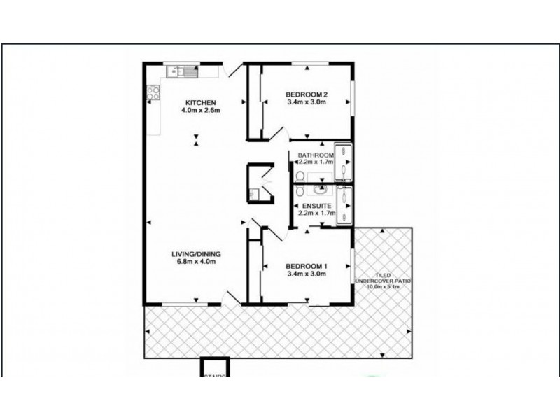 1/6 James Street, Cairns North QLD 4870 Floorplan