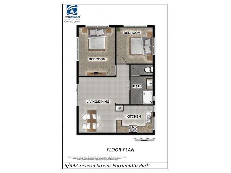 5/392 Severin Street, Parramatta Park QLD 4870 Floorplan