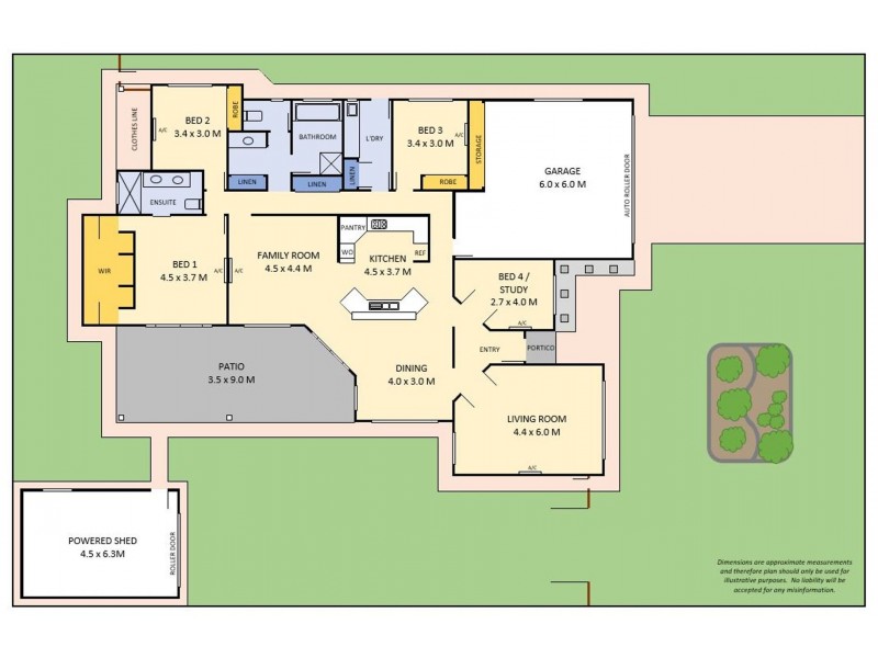16 John Malcolm Street, Redlynch QLD 4870 Floorplan
