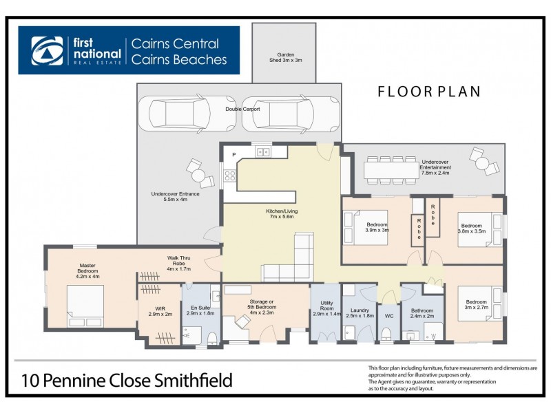 10 Pennine Close, Smithfield QLD 4878 Floorplan