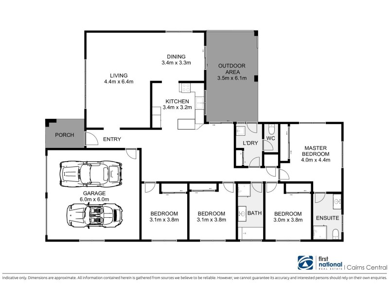 4 Clohesy Court, Kanimbla QLD 4870 Floorplan