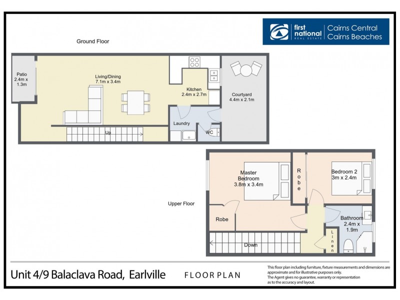 4/9 Balaclava Road, Earlville QLD 4870 Floorplan