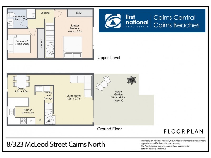 8/323 McLeod Street, Cairns North QLD 4870 Floorplan