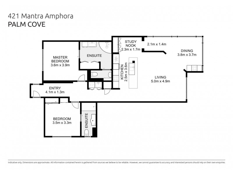421/49-63 Williams Esplanade, Palm Cove QLD 4879 Floorplan