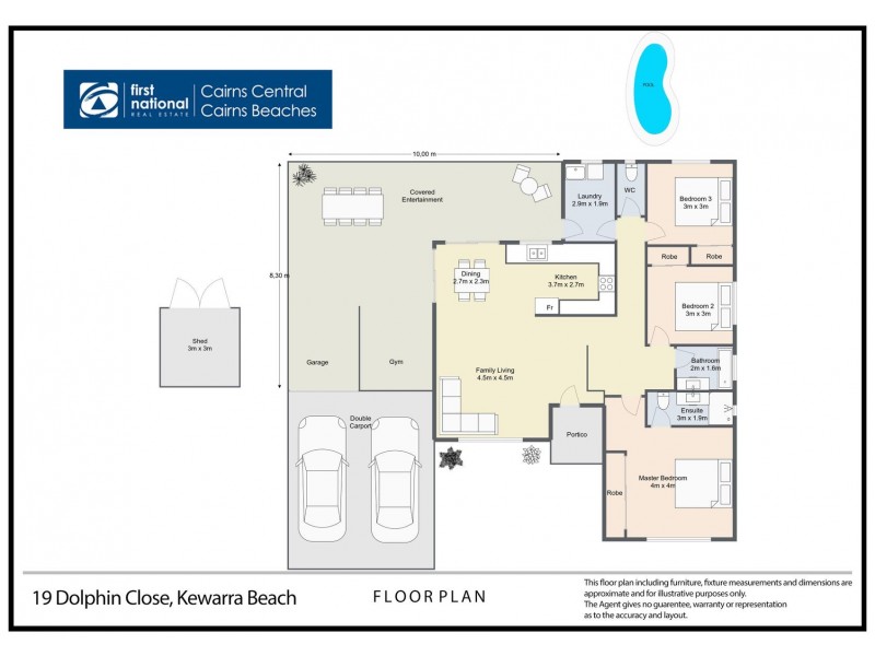19 Dolphin Close, Kewarra Beach QLD 4879 Floorplan