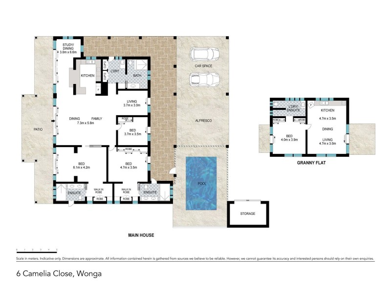 6 Camelia Close, Wonga Beach QLD 4873 Floorplan