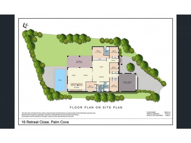 16 Retreat Close, Palm Cove QLD 4879 Floorplan