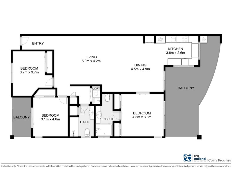 31/72-76 Trinity Beach Road, Trinity Beach QLD 4879 Floorplan
