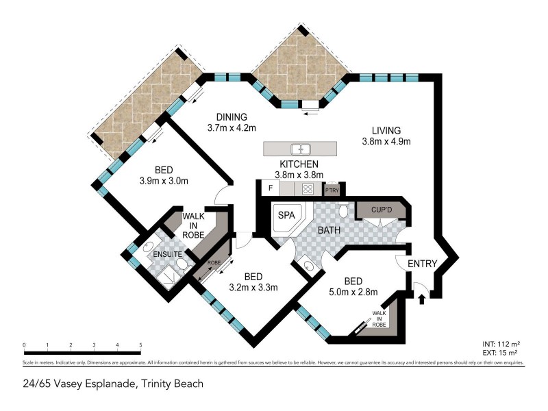 24/65-75 Vasey Esplanade, Trinity Beach QLD 4879 Floorplan