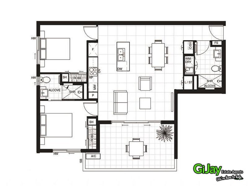 101/35 Kelburn St, Upper Mount Gravatt QLD 4122 Floorplan