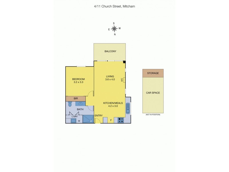 4/11 Church Street, Mitcham VIC 3132 Floorplan
