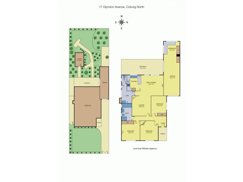 17 Glyndon Avenue, Coburg North VIC 3058 Floorplan