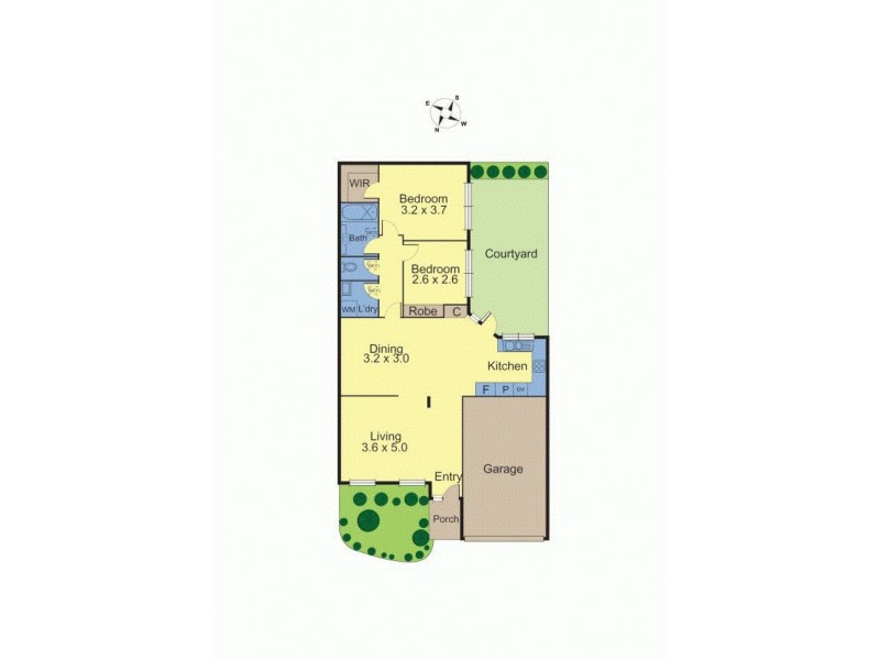 10/74 De Carle Street, Brunswick VIC 3056 Floorplan