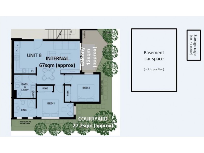 8/138 Darebin Road, Northcote VIC 3070 Floorplan
