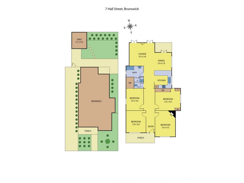 7 Hall Street, Brunswick VIC 3056 Floorplan