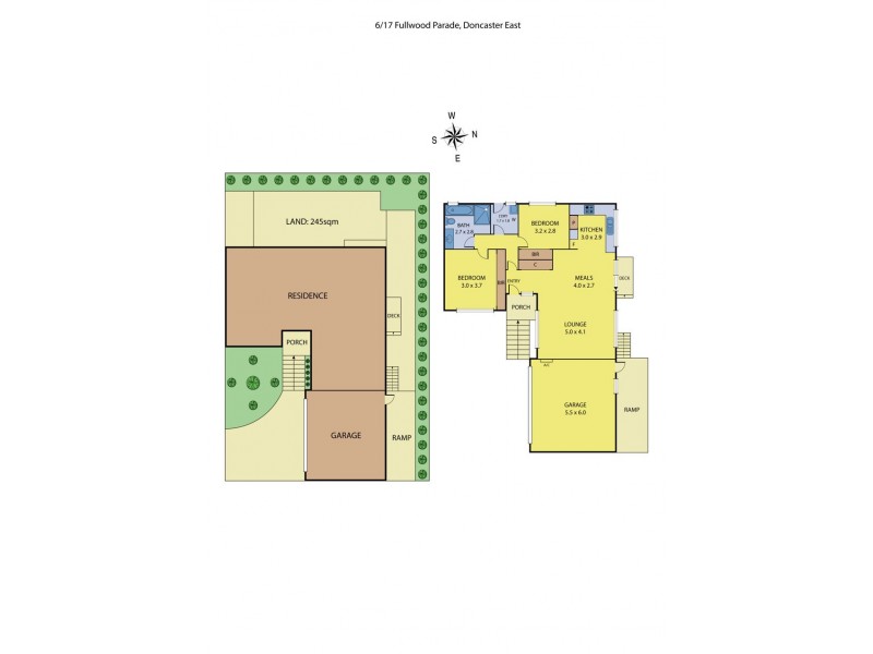 6/17 Fullwood Parade, Doncaster East VIC 3109 Floorplan