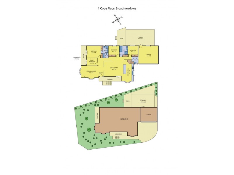 1 Cope Place, Broadmeadows VIC 3047 Floorplan