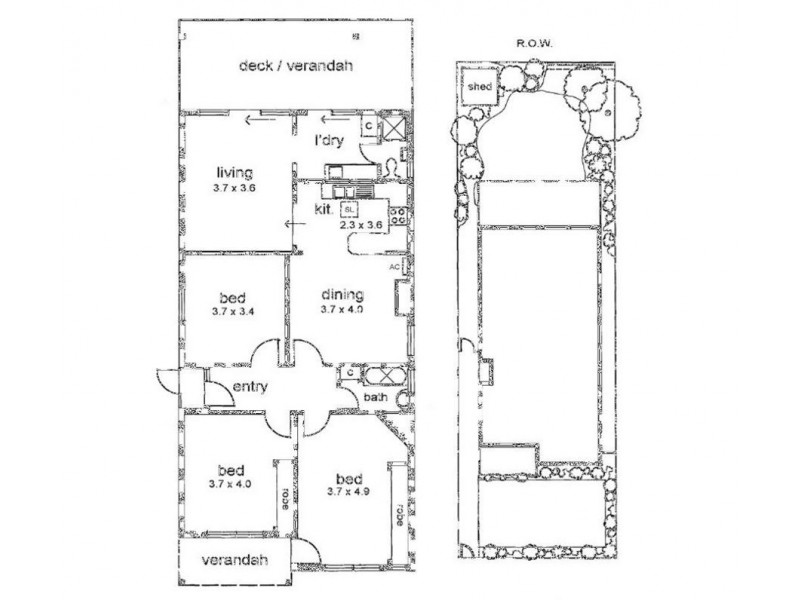 54 Clarendon Street, Coburg VIC 3058 Floorplan
