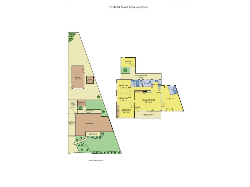 15 Martell Street, Broadmeadows VIC 3047 Floorplan
