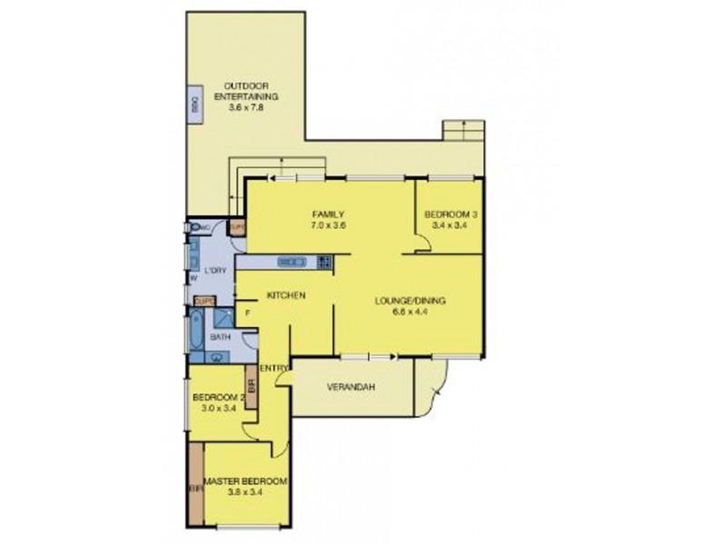 121 Middle Street, Hadfield VIC 3046 Floorplan