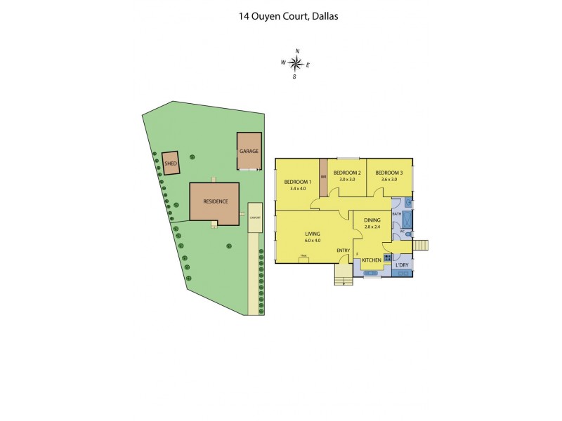 14 Ouyen Court, Dallas VIC 3047 Floorplan