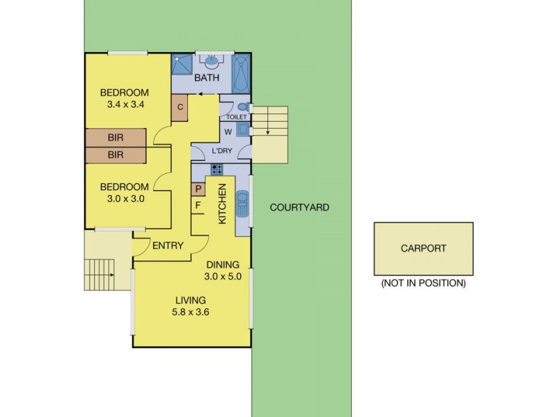5/1 Lock Street, Airport West VIC 3042 Floorplan